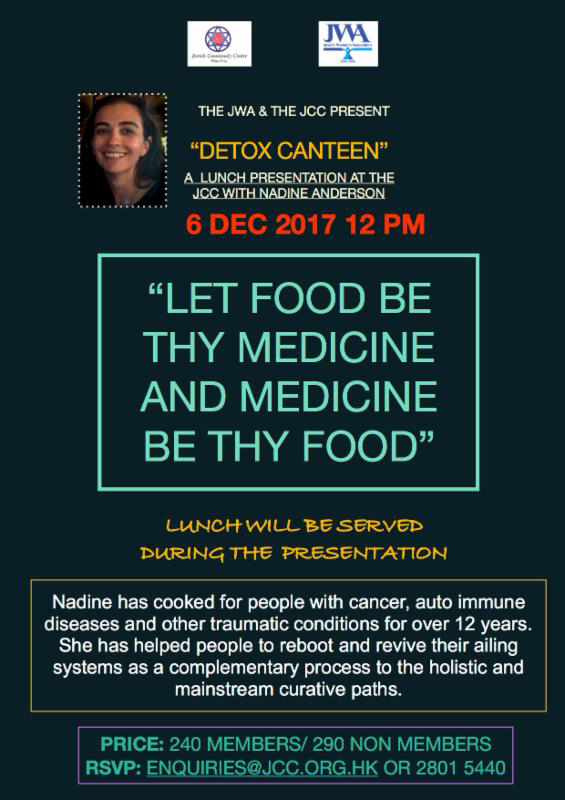 Detox Canteen with Nadine Anderson