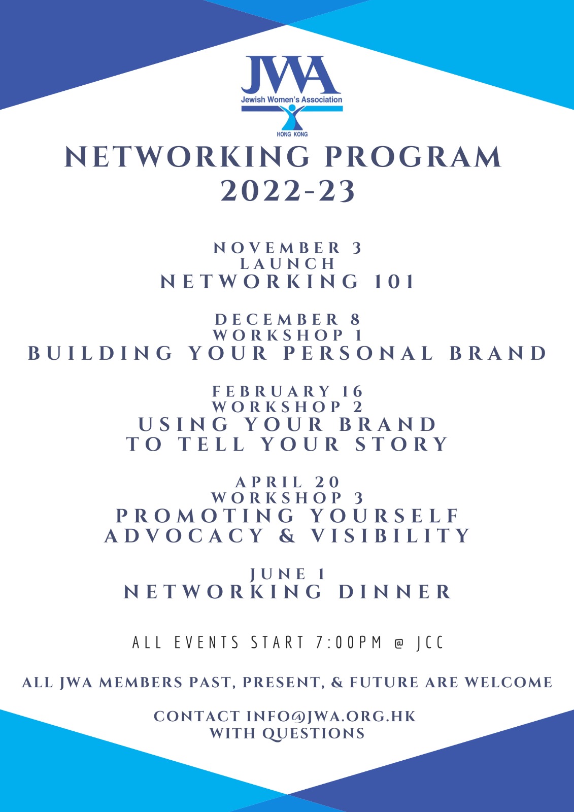 JWA-Networking Program 2022-23